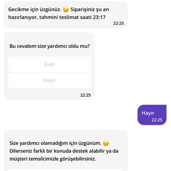 GetirYemek Siparişimde Yaşadığım Sorun Ve İade Problemi
