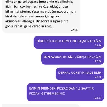 GetirYemek Siparişimde Yaşadığım Sorun Ve İade Problemi