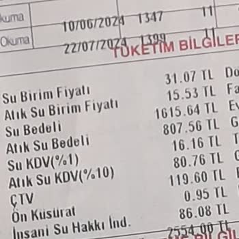 İSKİ Yanlış Sayaç Okuma