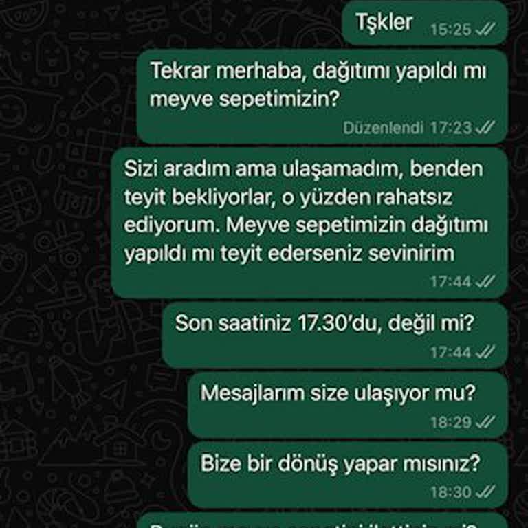 Meyvesepeti.com Sitesi Hakkında Şikayet