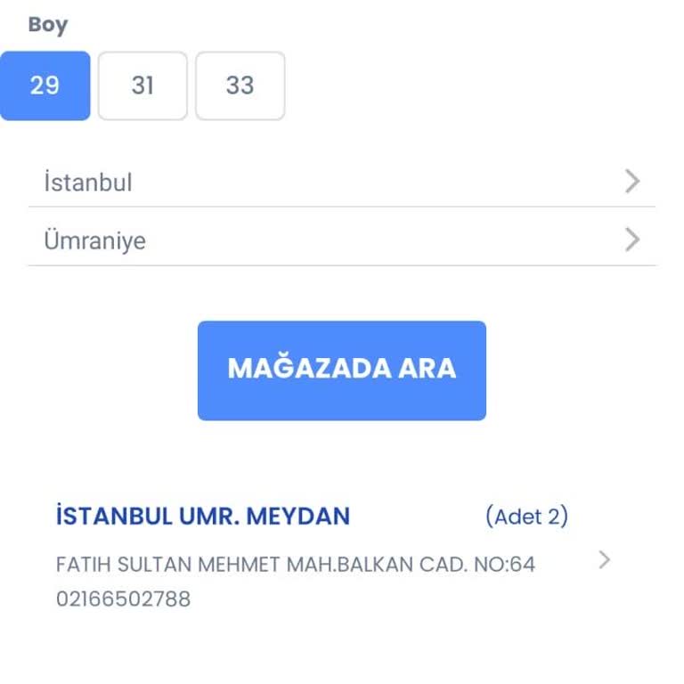 LCW Stok Aldatmacası
