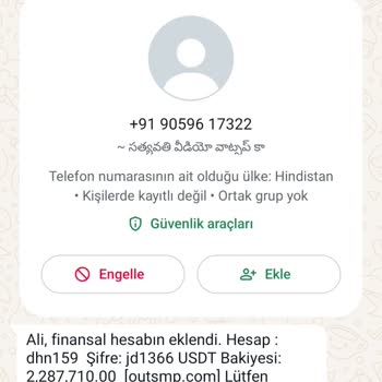 WhatsApp Şikayet Ve İhbar