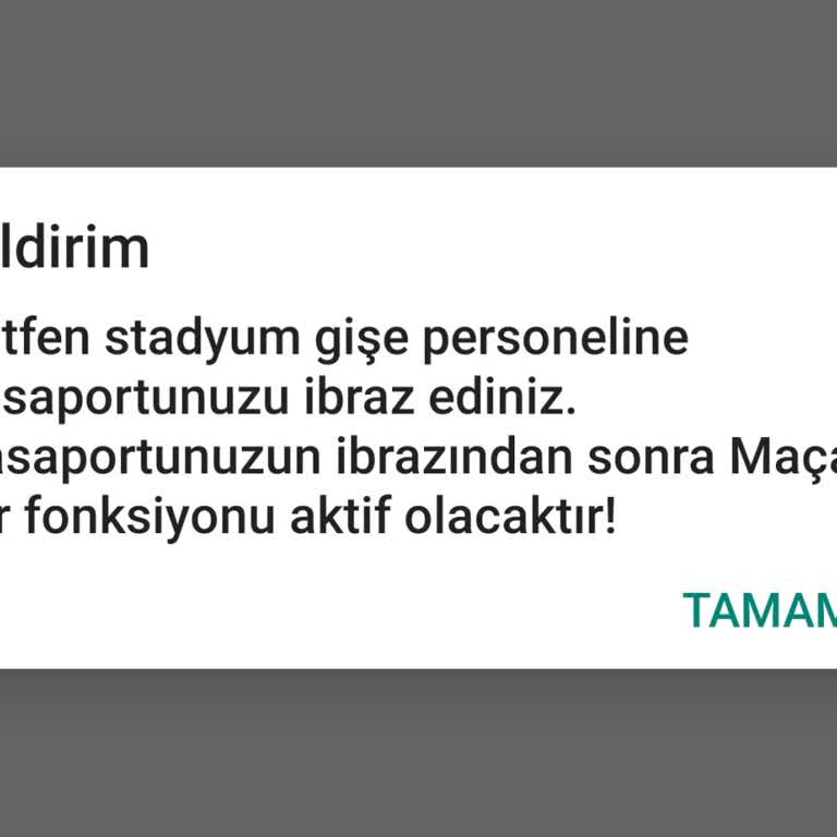 Yabancı Vatandaş Passolig İbraz