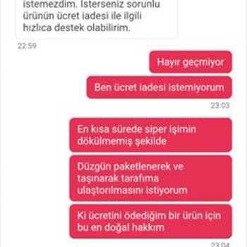 Yemek Sepeti Pişmanlıktır, Pişmanlıktır