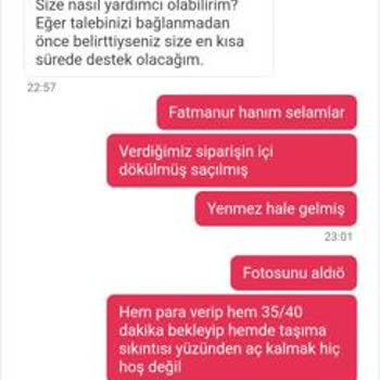 Yemek Sepeti Pişmanlıktır, Pişmanlıktır