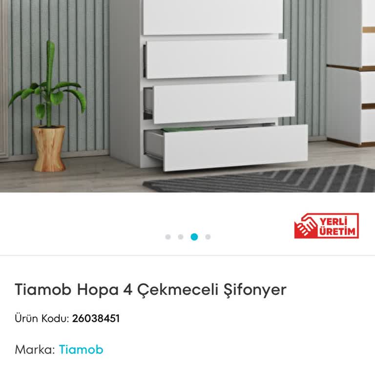 Tiamob Hopa Şifonyer Para İademi Yapmıyor