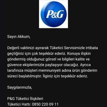 Head & Shoulders Tüketici İlişkileri