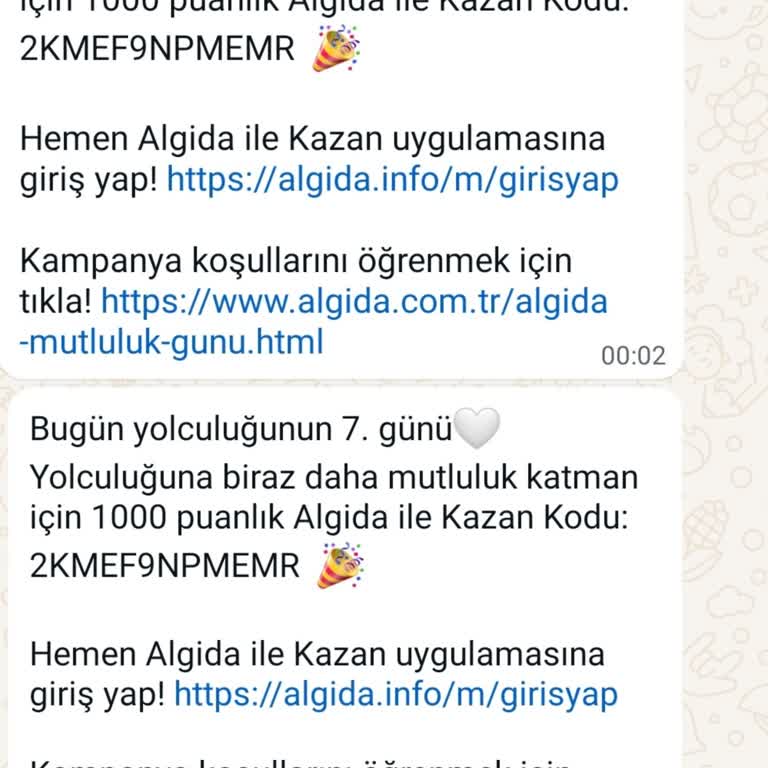 Algida Puan Vermiyor Şikayet Var