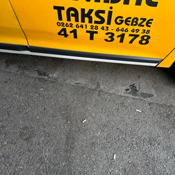 Taksiciler Odası Anibal Taksi Durağında Taksi Şikayeti 41 T 3178