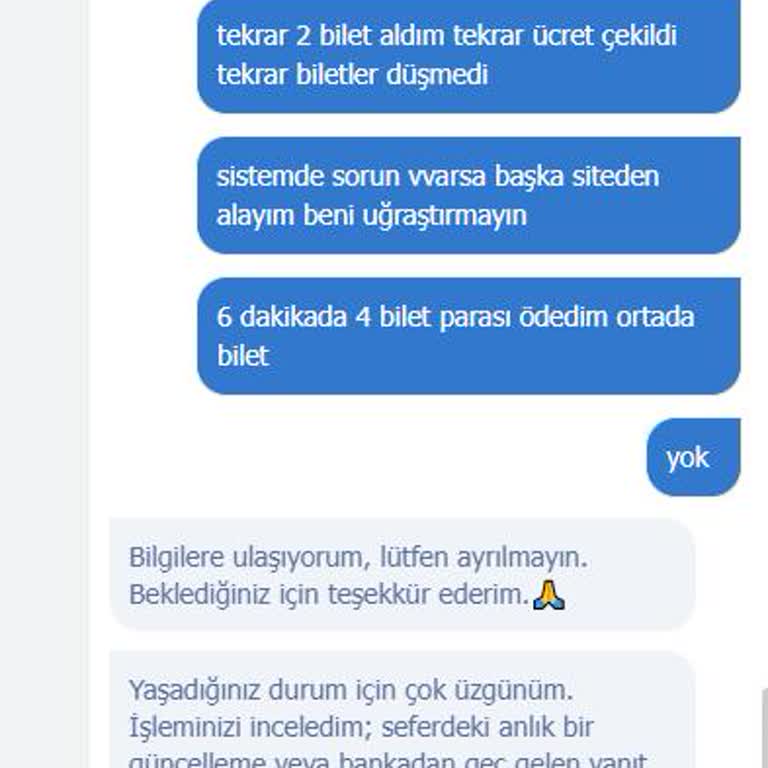 Obilet Şikayet Havaya Para Çekiyorlar