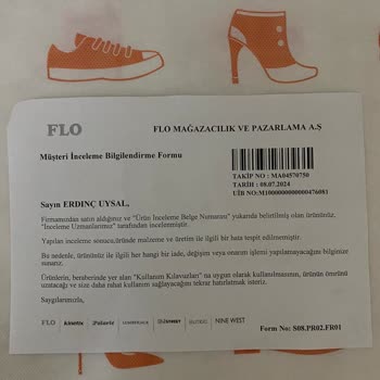 FLO Ayakkabı FLO Puma Marka Ayakkabı Topuk Vurma Sorunu