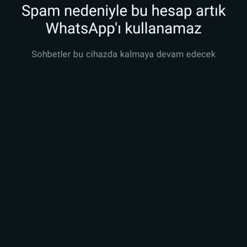 WhatsApp Hesap Erişim Engeli