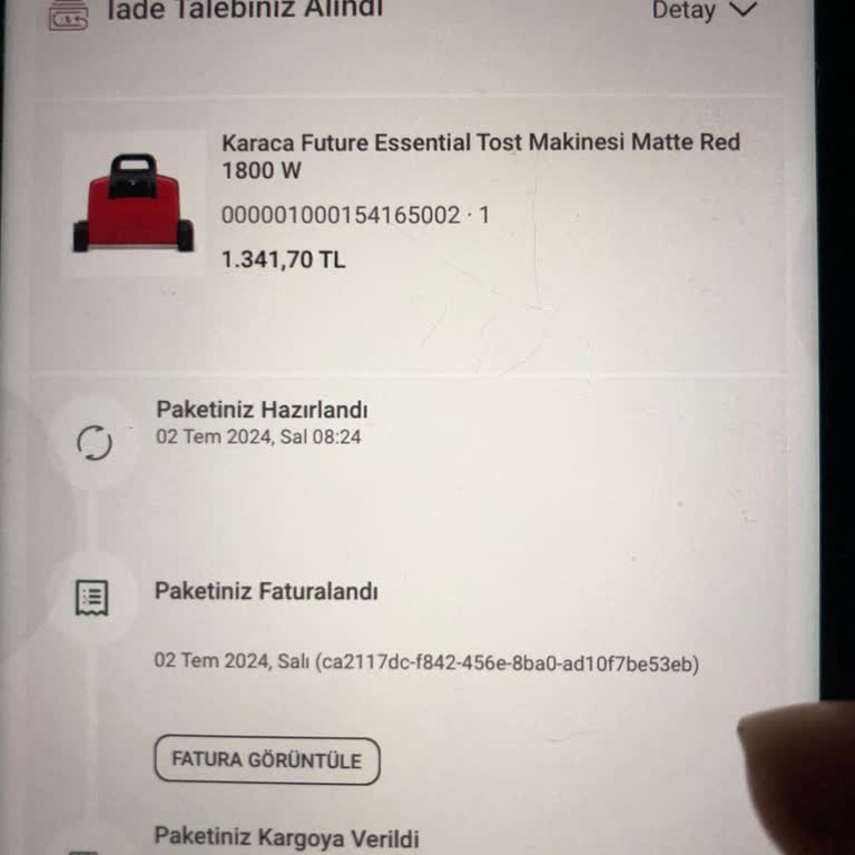 Karaca Züccaciye Karaca Paramı İade Etmiyor