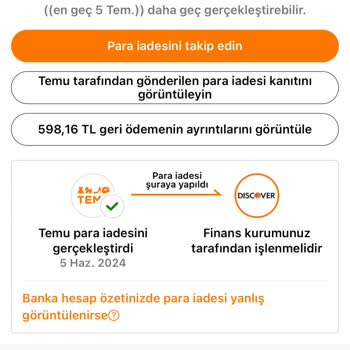 Ziraat Bankası Para İademi Gerçekleştirmedi