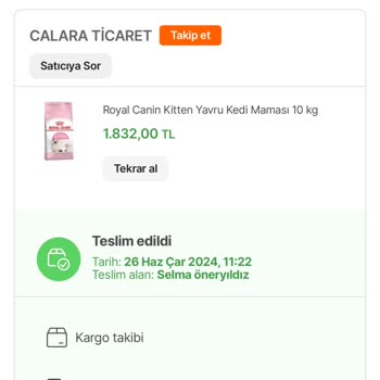 Hepsiburada Sahte Kedi Maması