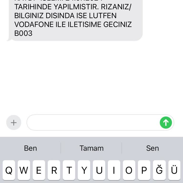 Vodafone Yeni Abonelik Şikayeti