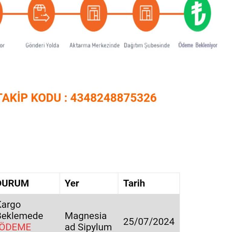 Aras Kargo Teslim Olmadı Ödeme Bekliyormuş