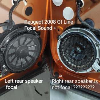 Peugeot Focal Ses Sistemi Yerine Ucuz Hoparlör İle Aldatıyor.
