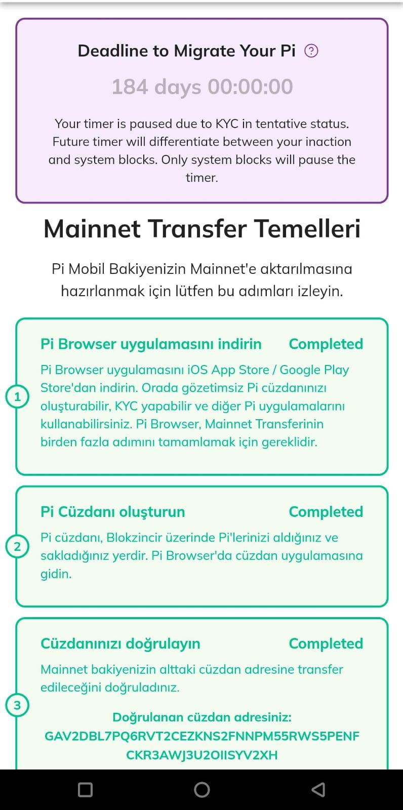 Pi Network 9 Numara Onaylanmadı - Şikayetvar