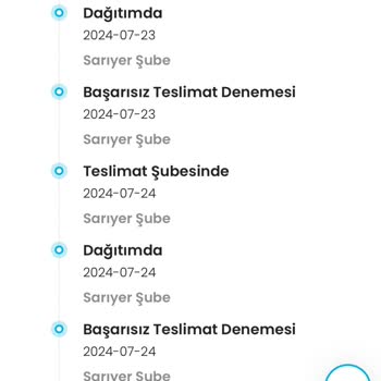 Kargoist "başarısız Teslimat Denemesi " Yazıp Ürünü Getirmiyor.