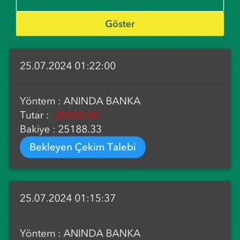 Betpark.com Kazancımı Vermiyor.