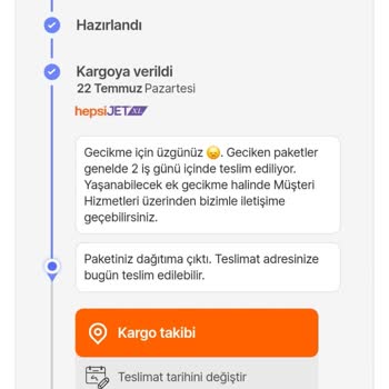 Hepsiburada İndirimden Aldığım Ürün Siparişi İptal Edildi