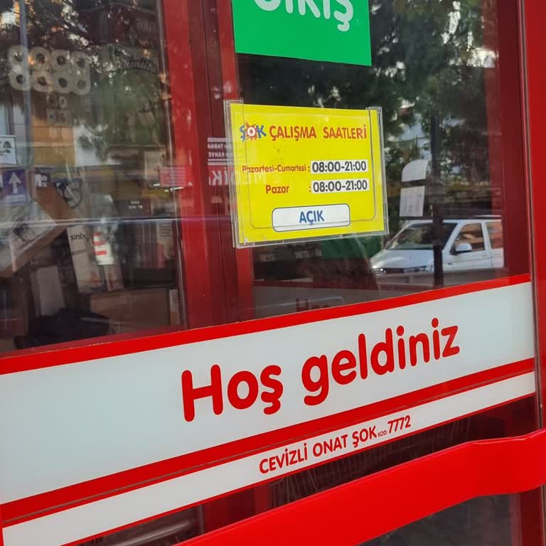 Şok Market Yanlış Açılış Saati