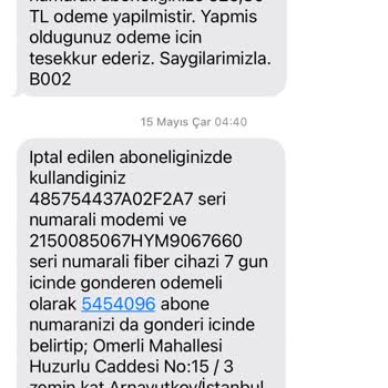 Rezil Millenicom İptal Ettiğim Halde Fatura Çıkarıyor