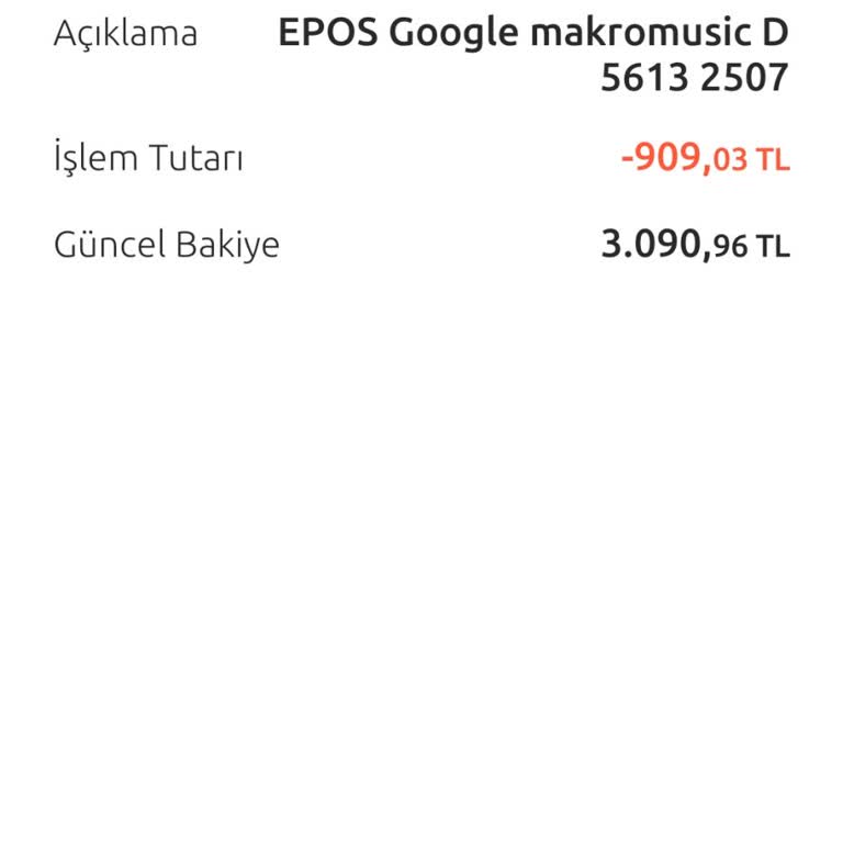 Makromusic Tarafından Hesabımdaki Tüm Para Çekildi