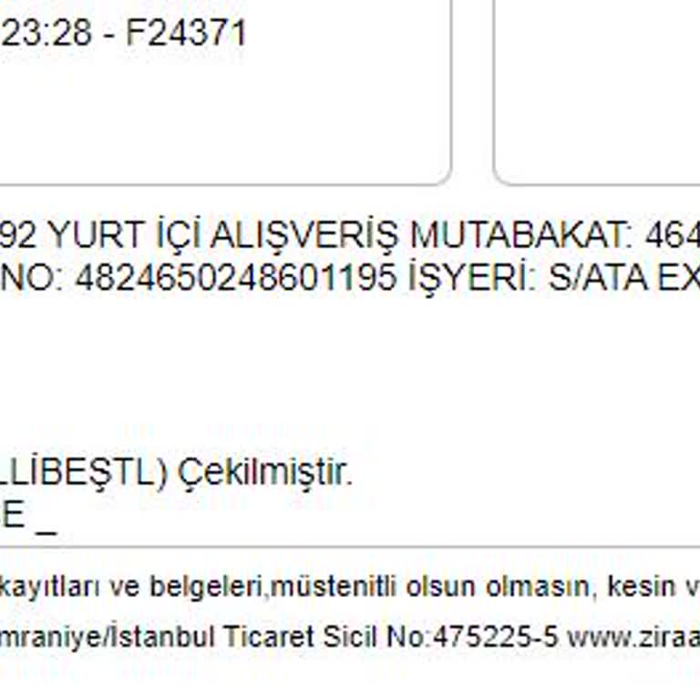 Tıkla Gelsin Karttan Ücreti Çekmesine Rağmen Sipariş Görünmüyor