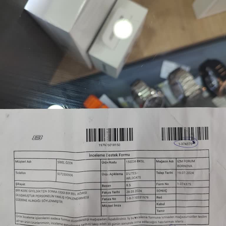 Skechers Mi Bir Daha Asla