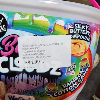 Toyzz Shop'tan Alınan Bozuk Slime Çocuğa Zararlı