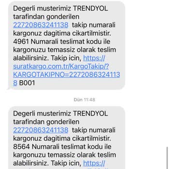 Sürat Kargo Bursa Heykel Şubesi Kargomu Bilerek Getirmiyor!