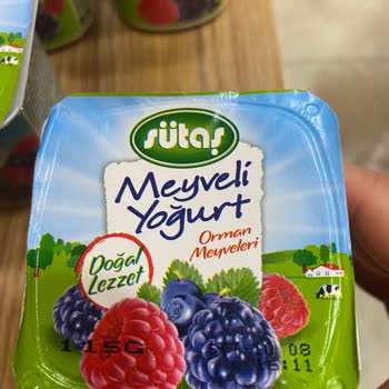 Sütaş Bozuk Meyveli Yoğurt