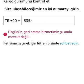 Amazon'da Para İadesi Ve Müşteri Hizmetlerine Ulaşamama Sorunu