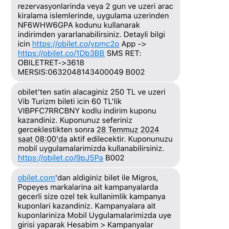Vib Turizm Sakarya Biletime Bir Gün Kala İptal Edildi