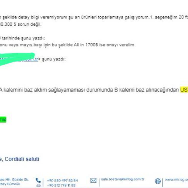 Mirlog Lojistik İle İthalat Yapma Hatası!