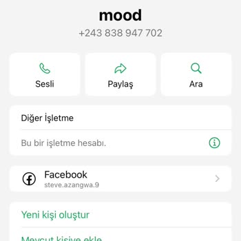 WhatsApp Finansal Hesabın Eklendi Adı Altında Gelen Mesaj