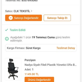 Sürat Kargo Deliçay Şubesinin Art Niyetli Tavrı!