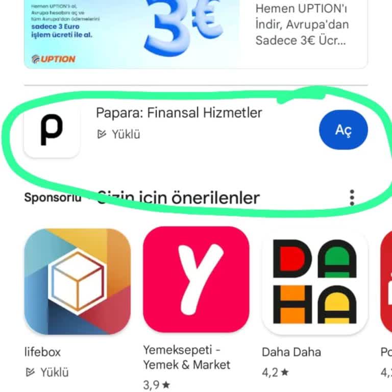 Papara'ya İtiraz Eden Mağdur