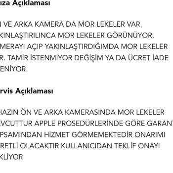 İPhone 15 Kamera Leke Sorunu
