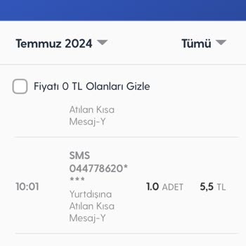 Turkcell Yurt Dışı SMS Sorunu