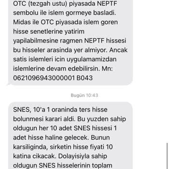 Midas Ters Hisse Bölünmesi