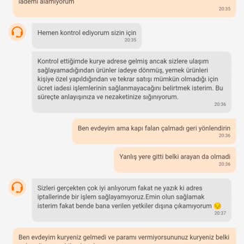 Trendyol Teslim Etmedikleri Yemeğin Parasını İade Etmediler