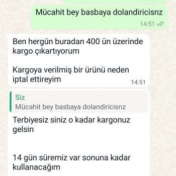 Giyim Wagonu Sipariş İptali Ve İade Sorunu