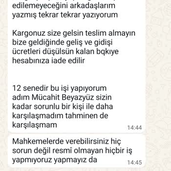 Giyim Wagonu Sipariş İptali Ve İade Sorunu