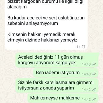 Giyim Wagonu Sipariş İptali Ve İade Sorunu