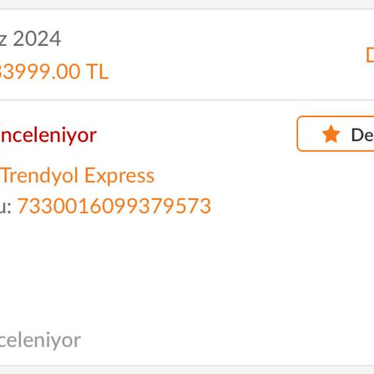 Trendyol İade Süresi Uzunluğu