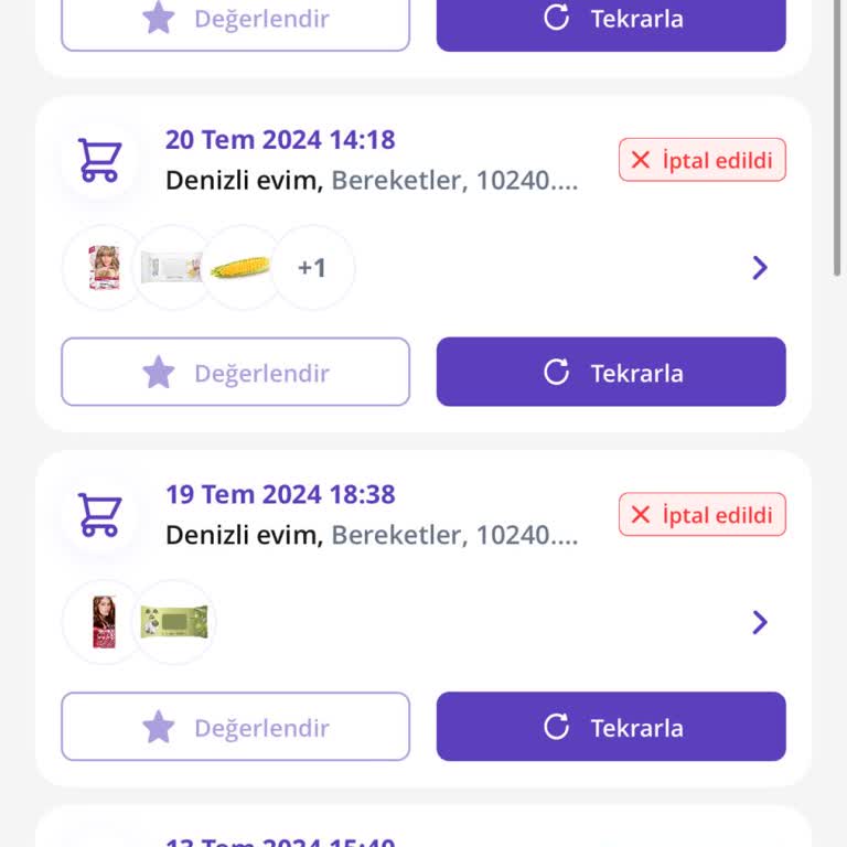 Getir Firması İademi Yapmıyor