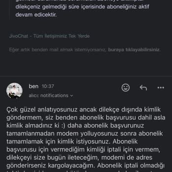 Sadenet Abonelik İptali Oyalaması
